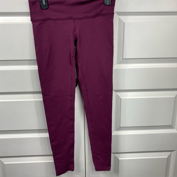 Alo Yoga Womens Airbrush Leggings Deep Plum Purple Small/medium Tag Missing - Picture 1 of 7